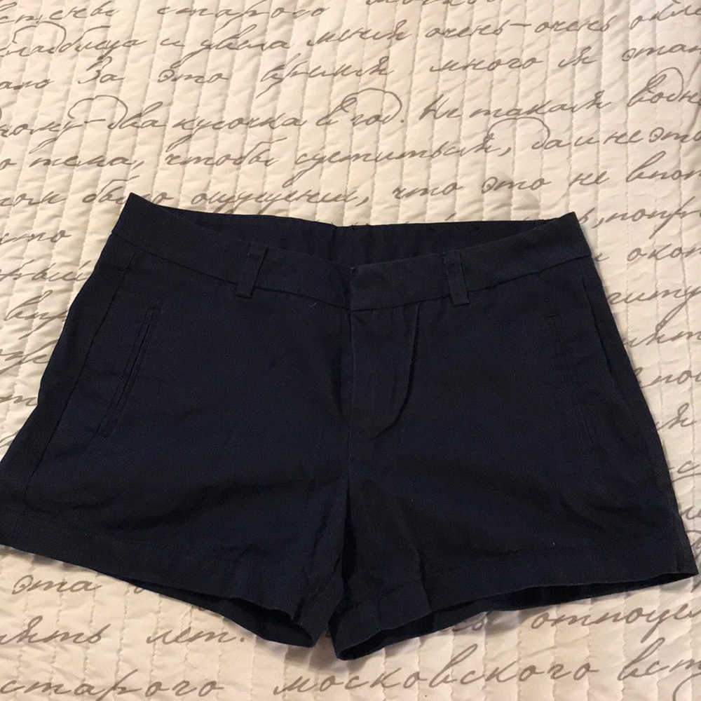 Navy blue shorts